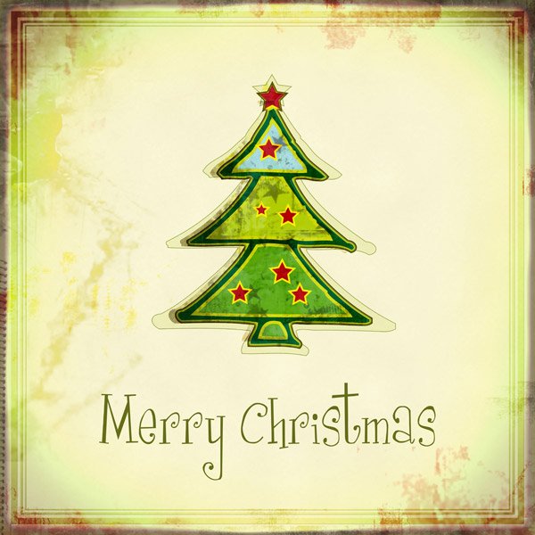 Сделать новогоднюю открытку на английском языке