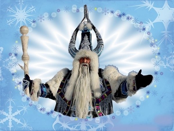 Деды Морозы разных старн