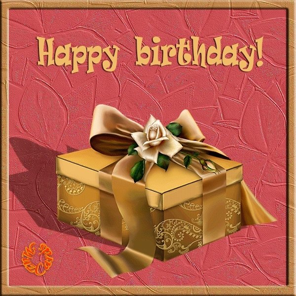 Открытка поздравление с днем рождения на английском языке