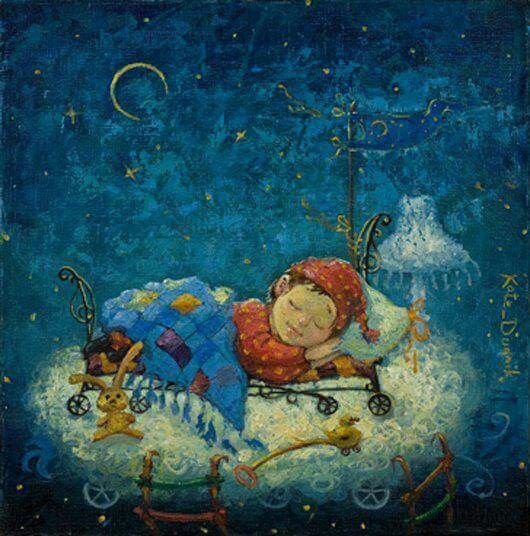 Екатерина Дудник картины ночь