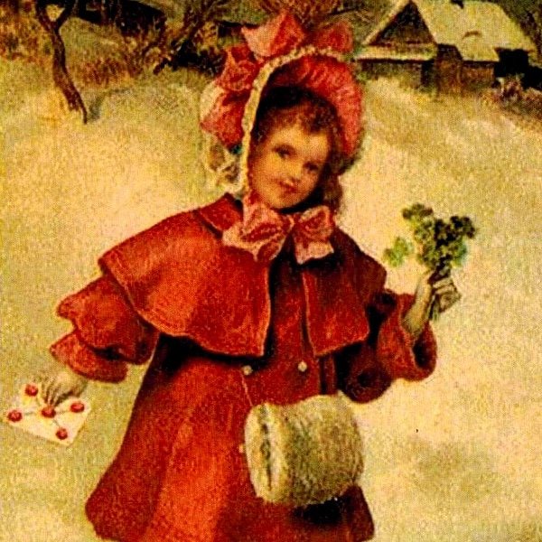 Эстонские Рождественские открытки