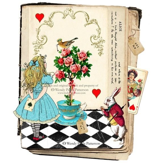 С днем рождения Алиса в стране чудес