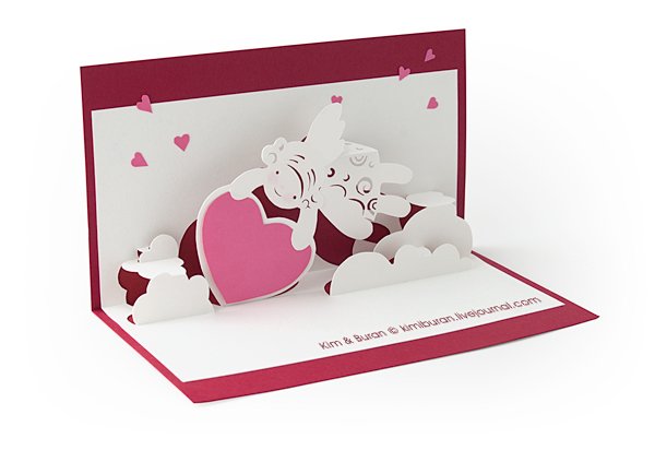 Необычные объемные открытки