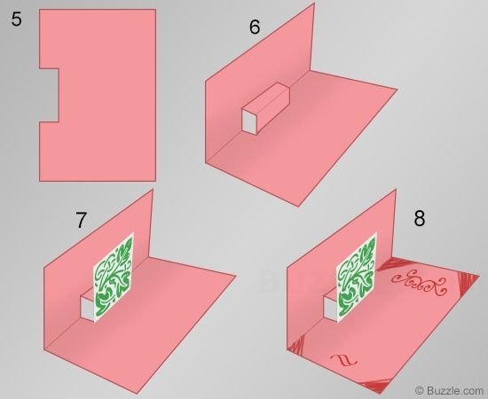 Открытки с объемными элементами