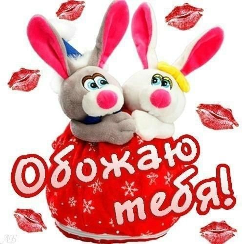 Зайчик я тебя люблю