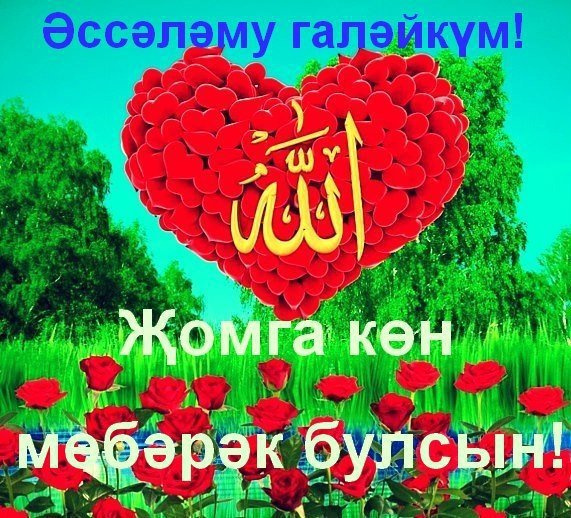 Открытка с днем Жомга