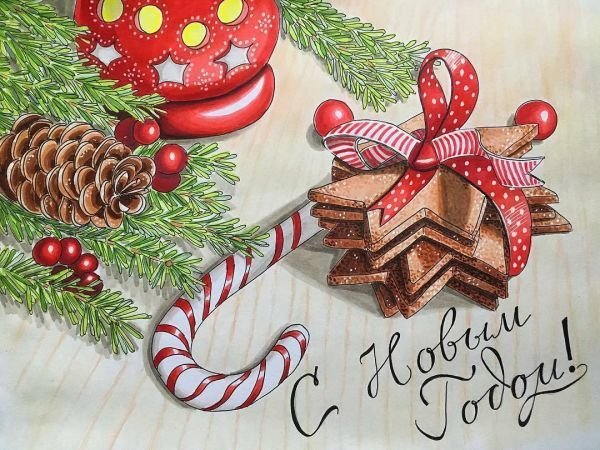 Новогодние скетчи