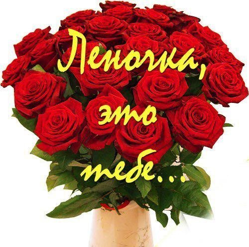 С днём рождения Леночка