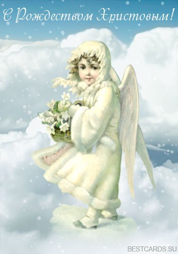 Открытка с Рождеством!