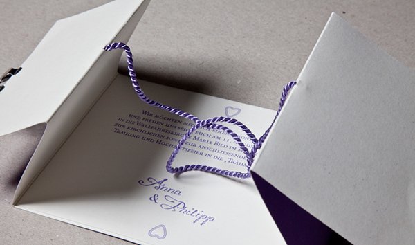 Приглашение с узелком