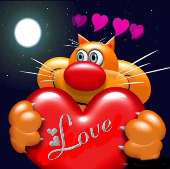 Люблю тебя картинки прикольные