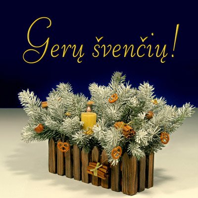 Linksmų Kalėdų открытки