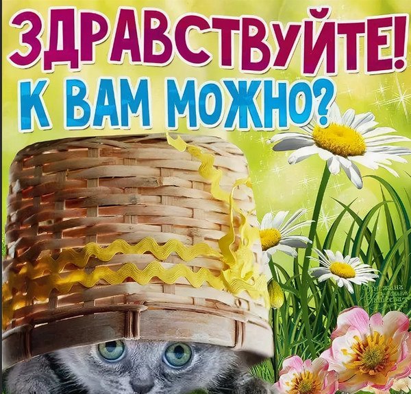 Открытки Здравствуйте