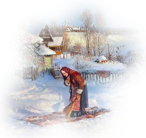 С крещенским Сочельником открытки