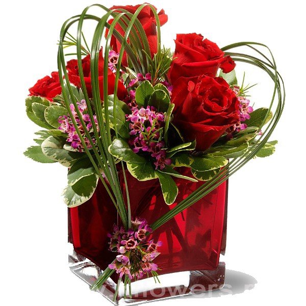 Цветы с конфетами