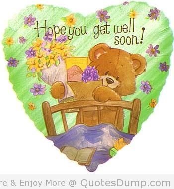 Выздоравливай на английском