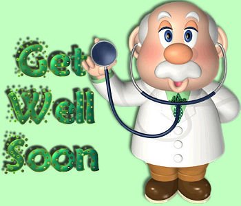 Открытка с пожеланием выздоровления на английском