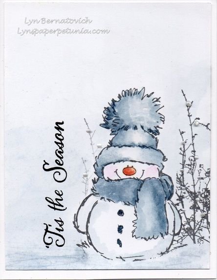 Идеи для новогодних открыток маркерами