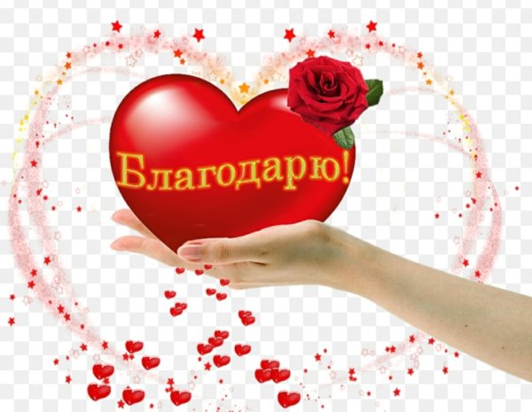 Открытка благодарю за внимание ко мне