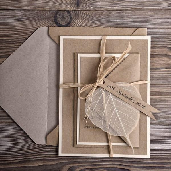 Новогодние бирки на крафт бумаге