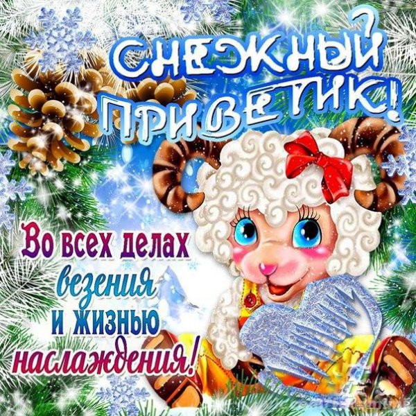 Зимний приветик