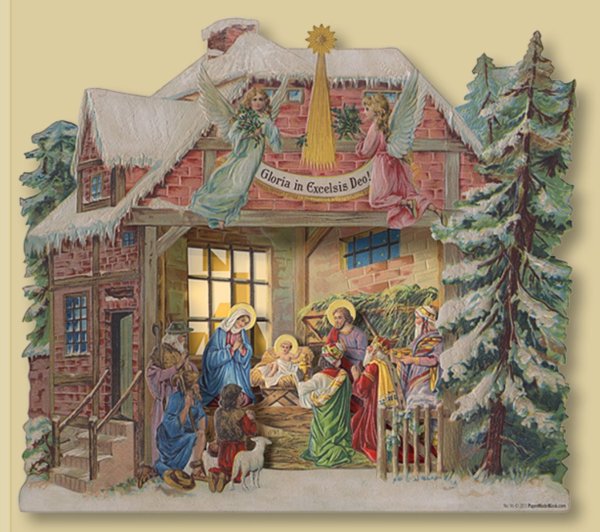 Старинные Рождественские домики