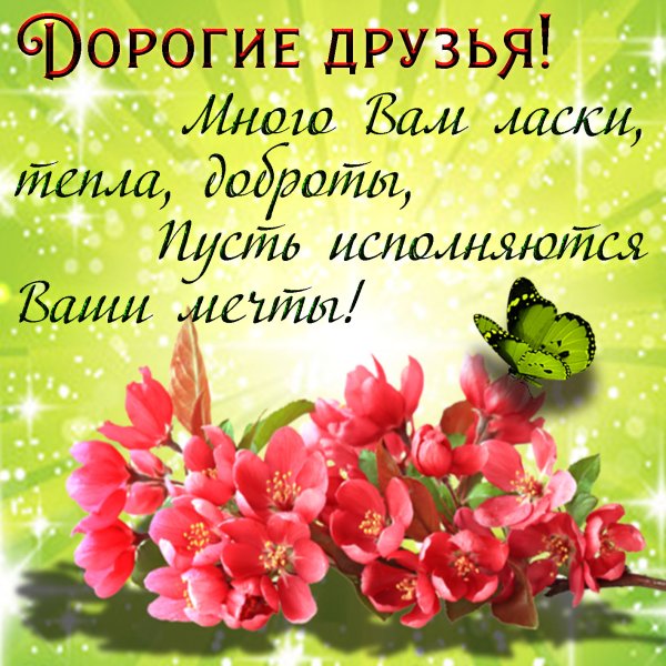 Поздравление другу