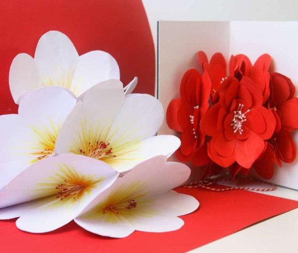 Открытки из бумаги