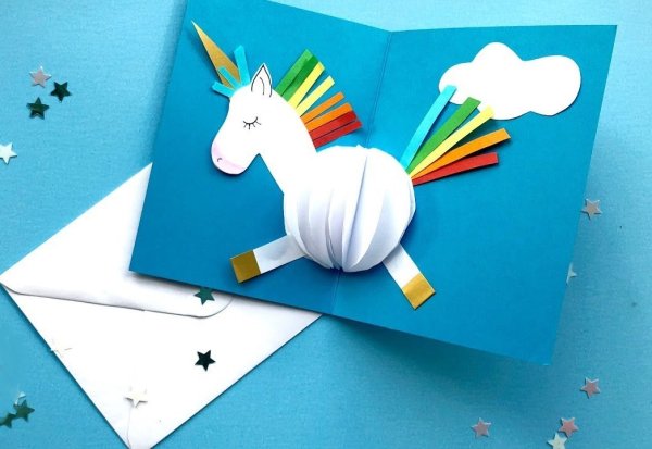 Новогодняя открытка своими руками