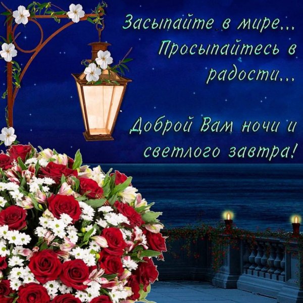 Доброго вечера и спокойной ночи