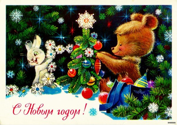 Часы на елку