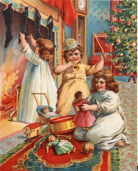 Рождественский сочельник ретро