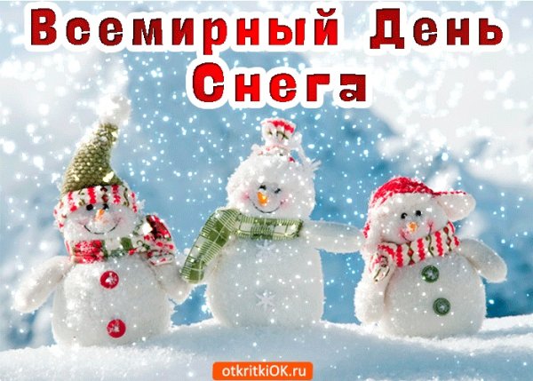 Всемирный день снега