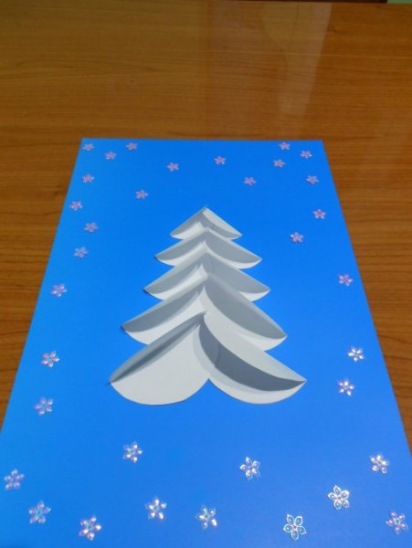 Аппликация. Новый год