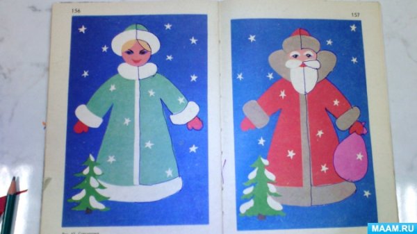 Новогодние аппликации для малышей