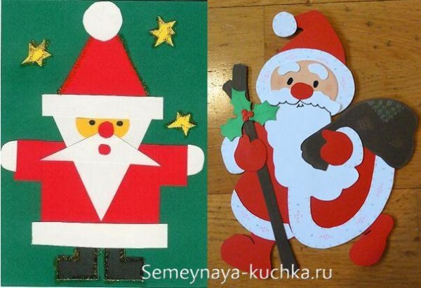 Варежки аппликация из бумаги