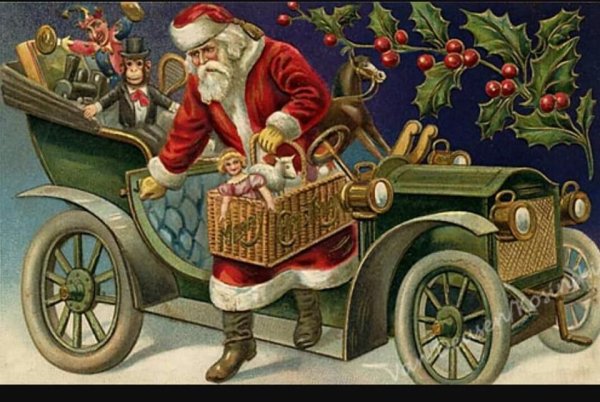 Новогодние открытки ретро