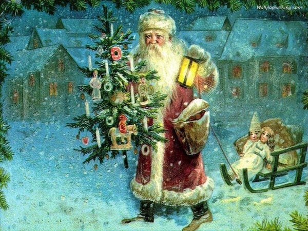 Старый дед Мороз