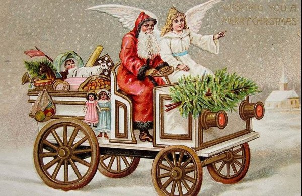 Вайнахтсман и Кристкинд в Германии