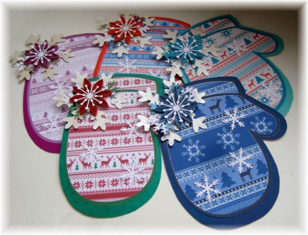 МК рукавичка Деда Мороза