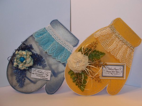 Варежки Скрапбукинг