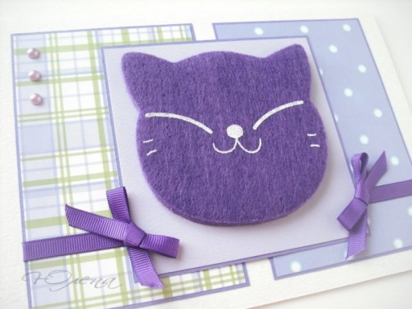 Подарок из фетра на день рождения