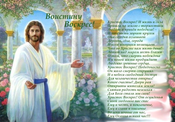 Христос воскрес воистину воскрес