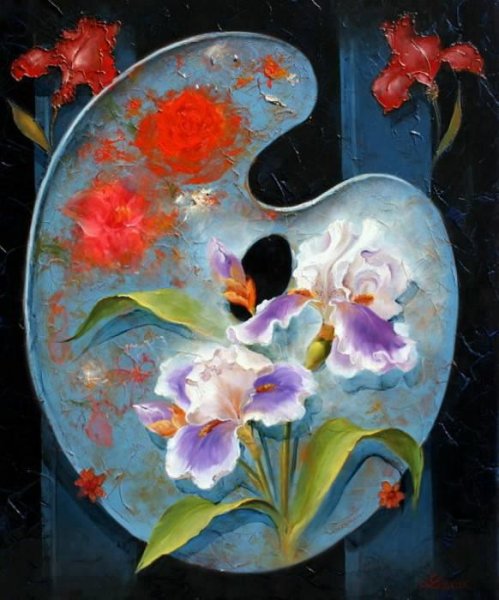 Людивин Короминас цветы