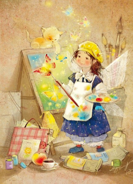 Художник иллюстратор Екатерина бабок