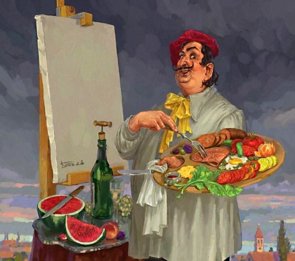 С днём рождения художнику