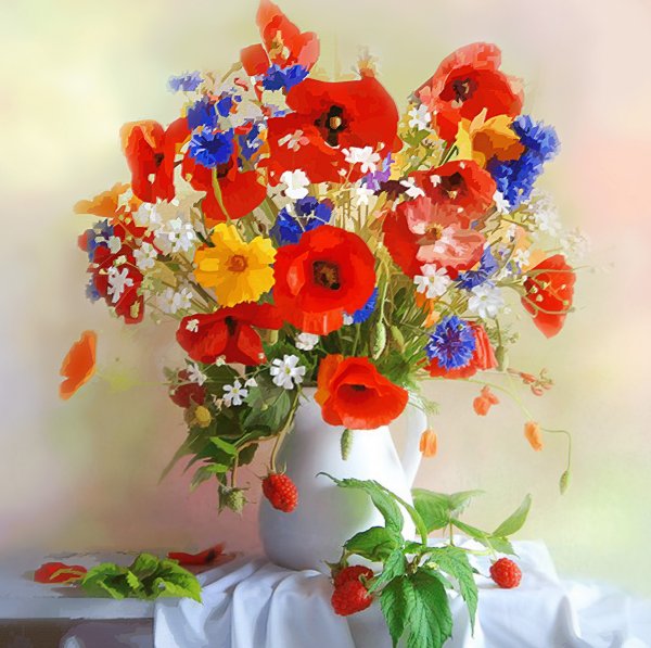 Натюрморт: цветы