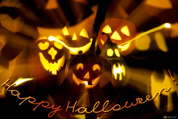 Открытка на Хэллоуин