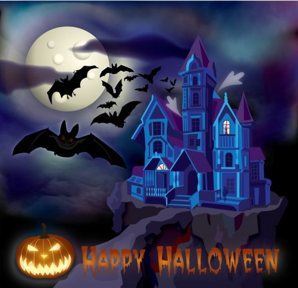 Открытки на Хэллоуин фото