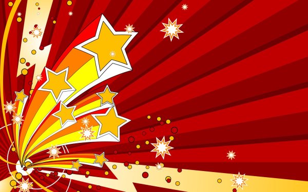 Объемная пятиконечная звезда из бумаги